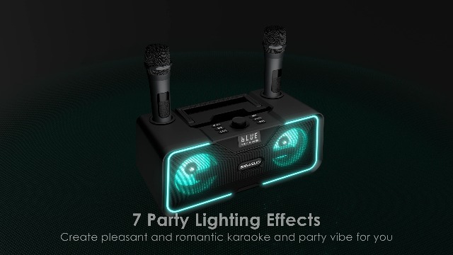 Amazon.com: BIGASUO Karaoke Machine for Adults Kids Portable